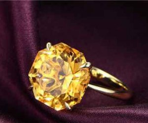 黄钻石一克拉多少钱 淡彩黄钻的价格最低
